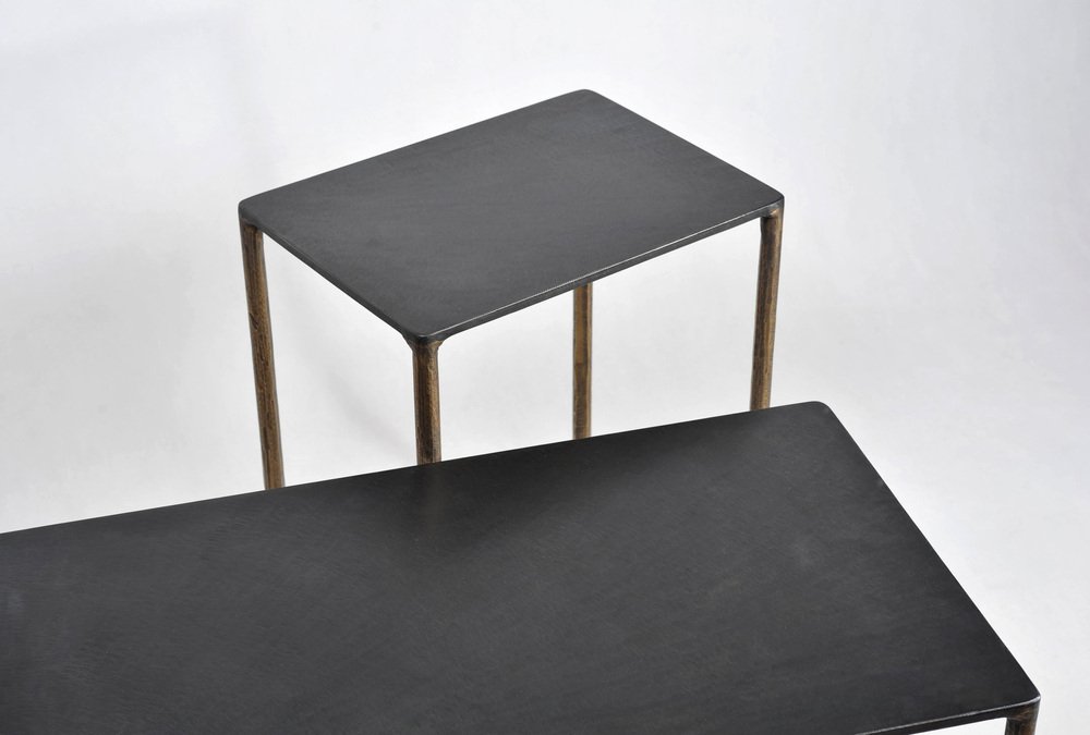 Brass Side Table by Lukasz Friedrich