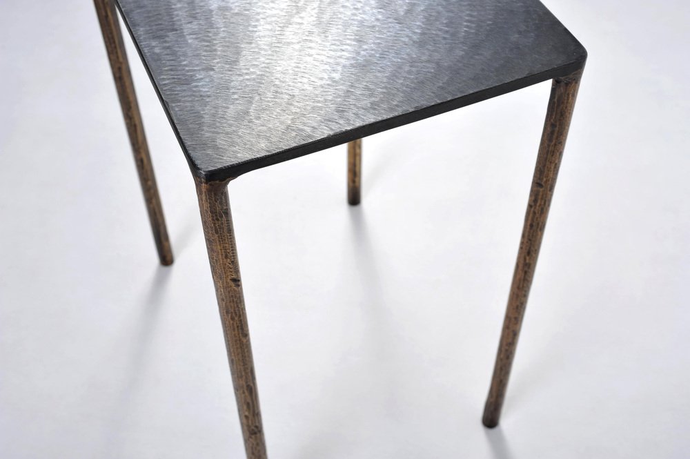 Brass Side Table by Lukasz Friedrich