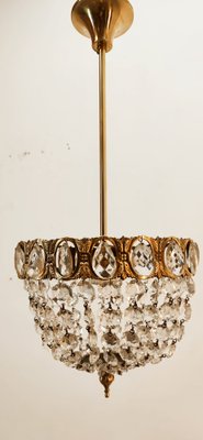 Brass Suspension Light with Crystals-QLH-1799242