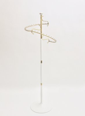 Brass Swivel Cloth Rack, 1950s-NB-561288