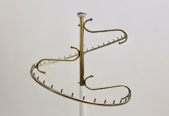 Brass Swivel Cloth Rack, 1950s-NB-561288