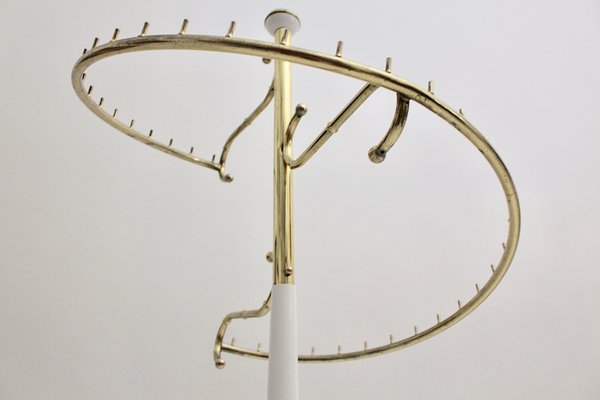 Brass Swivel Cloth Rack, 1950s-NB-561288