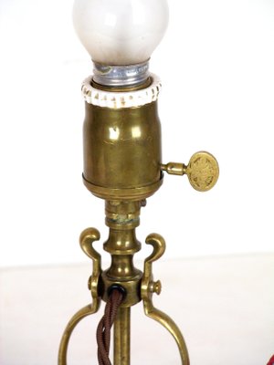 Brass Table and Wall Lamp, 1900s-TZ-781195