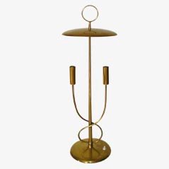 Brass Table Lamp, 1940s-EI-24543