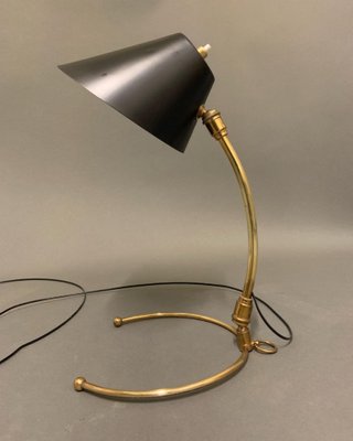 Brass Table Lamp, 1950s-EK-1366782