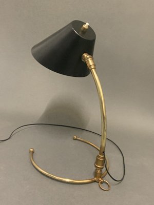 Brass Table Lamp, 1950s-EK-1366782