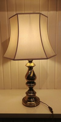 Brass Table Lamp, 1970s-VBM-805629