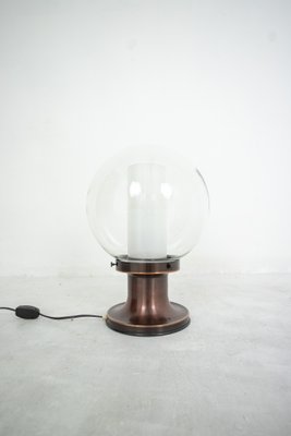 Brass Table Lamp by György Csanádi, 1970s-FOH-2034641