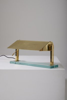 Brass Table Lamp by Pietro Chiesa for Fontana Arte, 1939-QAC-2021357