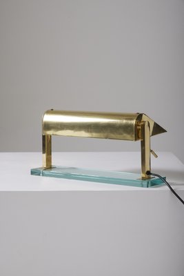 Brass Table Lamp by Pietro Chiesa for Fontana Arte, 1939-QAC-2021357