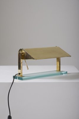 Brass Table Lamp by Pietro Chiesa for Fontana Arte, 1939-QAC-2021357