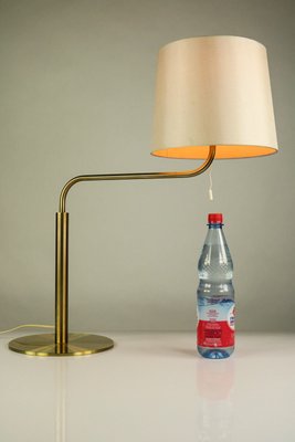 Brass Table Lamp by Uno & Östen Kristiansson for Luxus, 1970s-FUP-567599