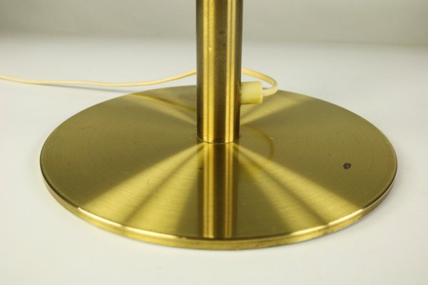 Brass Table Lamp by Uno & Östen Kristiansson for Luxus, 1970s-FUP-567599