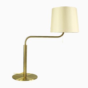 Brass Table Lamp by Uno & Östen Kristiansson for Luxus, 1970s-FUP-567599