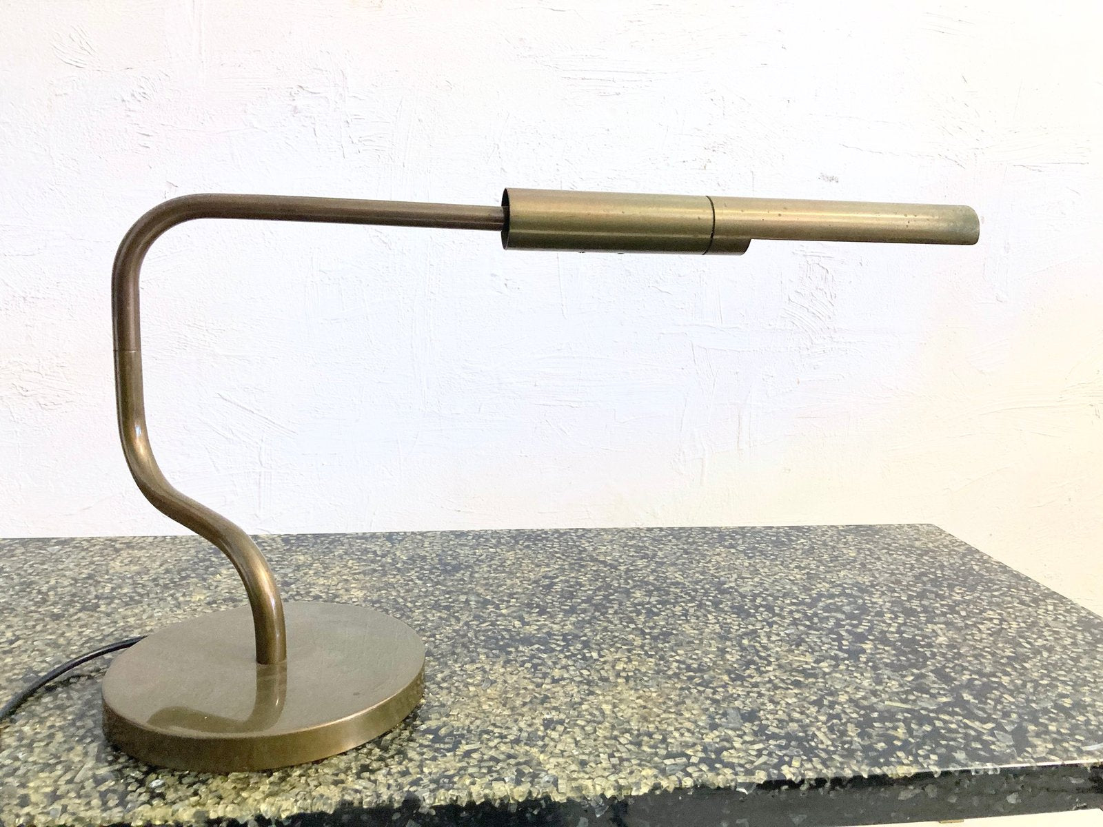 Brass Table Lamp from Beisl Leuchten, 1970s