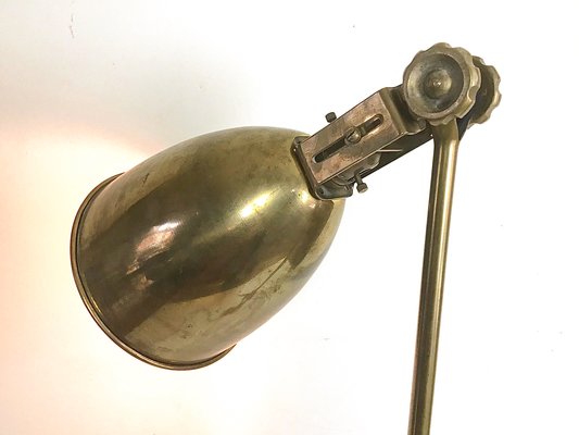 Brass Table Lamp from John Dugdill ltd, 1920s-WZZ-592400