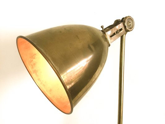 Brass Table Lamp from John Dugdill ltd, 1920s-WZZ-592400