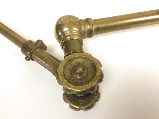 Brass Table Lamp from John Dugdill ltd, 1920s-WZZ-592400