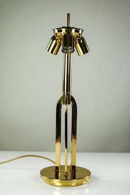 Brass Table Lamp from Schröder & Co, 1970s-FUP-823054