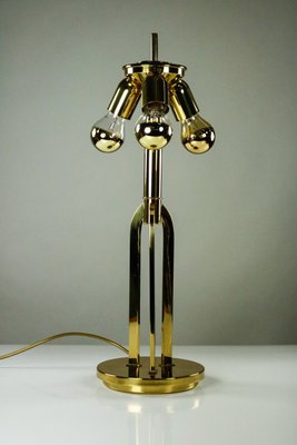 Brass Table Lamp from Schröder & Co, 1970s-FUP-823054