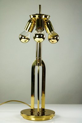 Brass Table Lamp from Schröder & Co, 1970s-FUP-823054