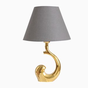 Brass Table Lamp in the style of Pierre Cardin, 1970s-IXK-603892