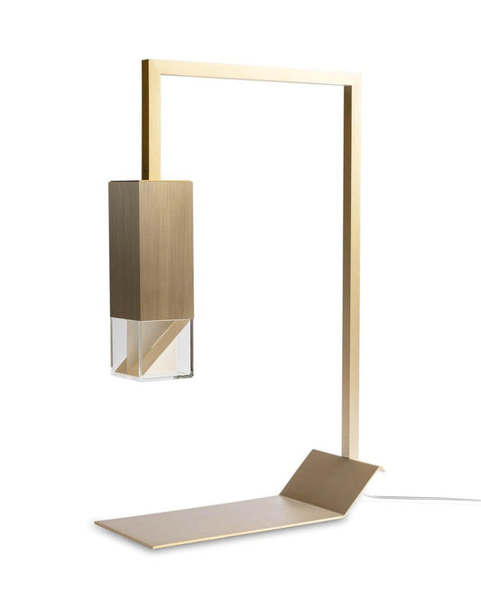 Brass Table Lamp Two 01 Revamp Edition by Formaminima