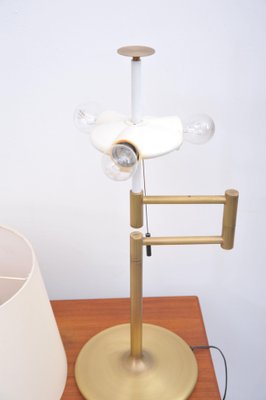 Brass Table Lamp with Swivel Arm, Germany-ZE-982350