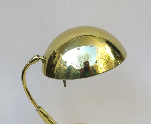 Brass Table Lamps from Hillebrand Lighting, 1960s, Set of 2-EY-1122155