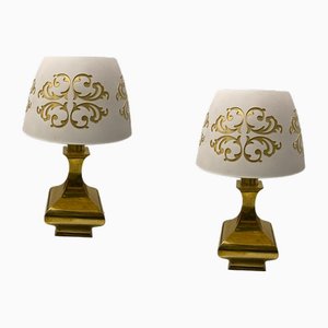 Brass Table Lamps from Zonca, 1960s, Set of 2-JJC-2040495