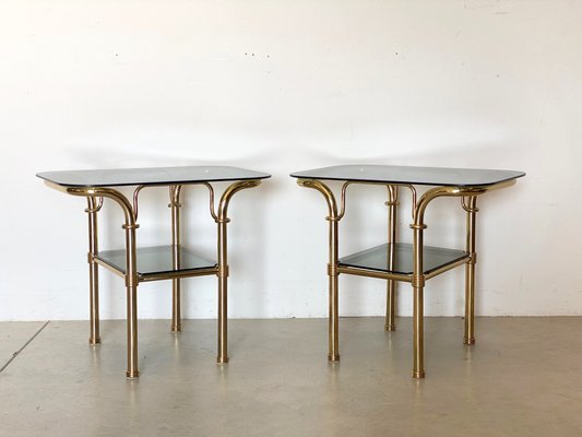 Brass Tables, 1980s, Set of 2-NPC-1065004