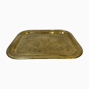 Brass Tray by Mitchells & Butlers Ales & Stouts, 1950s-RZY-1778606