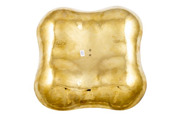 Brass Tray from Werkstatte Hagenauer, 1940s-TJY-1246784