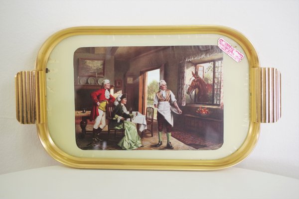 Brass Tray Original Print, England, 1950s-KNM-935976