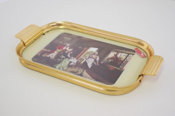 Brass Tray Original Print, England, 1950s-KNM-935976