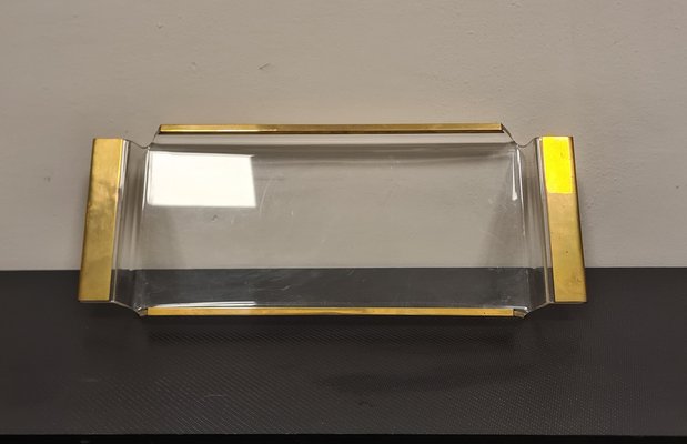 Brass Tray with Acrylic Glass-RPW-1791758