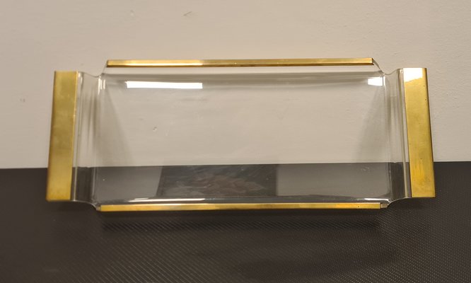 Brass Tray with Acrylic Glass-RPW-1791758