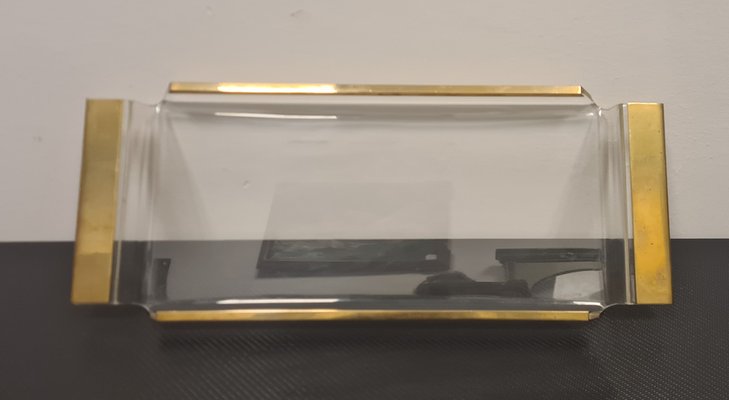 Brass Tray with Acrylic Glass-RPW-1791758