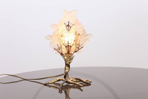 Brass Tree Table Lamp by Henri Fernandez, 1970s-VLZ-632123