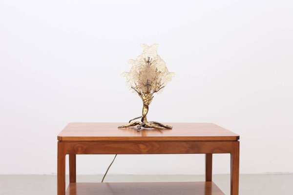 Brass Tree Table Lamp by Henri Fernandez, 1970s-VLZ-632123