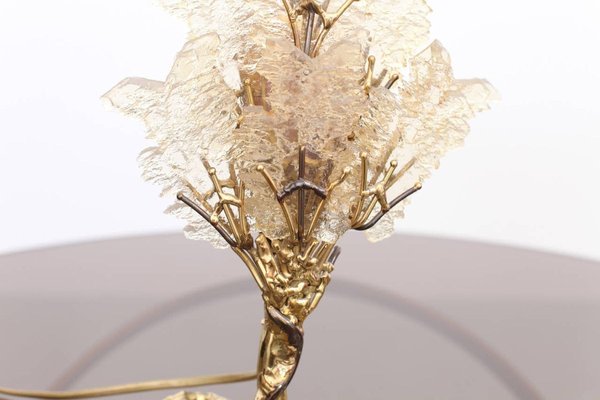 Brass Tree Table Lamp by Henri Fernandez, 1970s-VLZ-632123