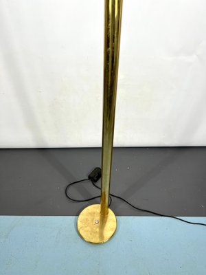 Brass Tube Floor Lamp, Italy, 1970s-OT-1298497