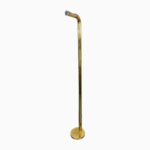 Brass Tube Floor Lamp, Italy, 1970s-OT-1298497