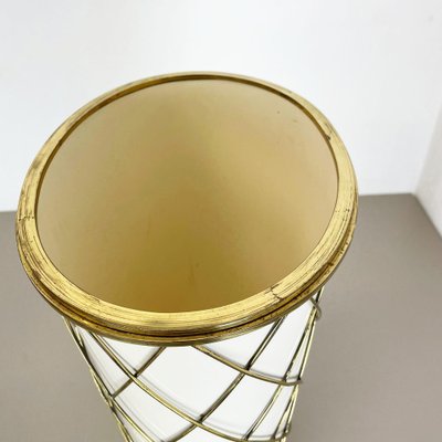 Brass Umbrella Stand attributed to United Workshops, Munich, Germany, 1950s-QZ-1449564