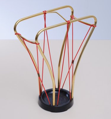 Brass Umbrella Stand, Austria, 1950-GCG-1141012