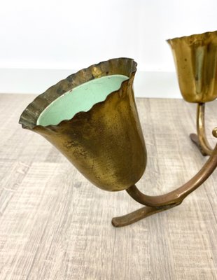 Brass Umbrella Stand by Osvaldo Borsani, Italy, 1950s-LYQ-1171626