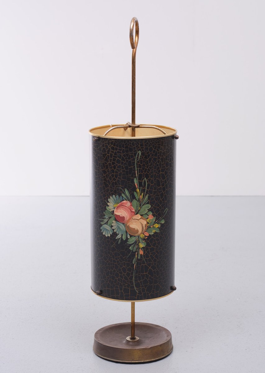 Brass Umbrella Stand, Holland, 1950s-GCG-1117458