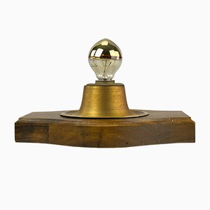 Brass Wall Lamp, 1960s-EJL-982946