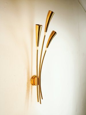 Brass Wall Light by Oscar Torlasco-QLH-2043129