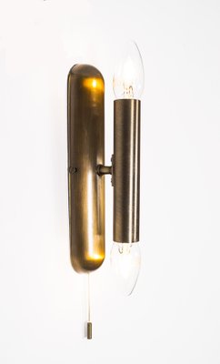 Brass Wall Light in the Style of Gaetano Sciolari for Vielhaber Leuchten, 1970s-VLO-1372151